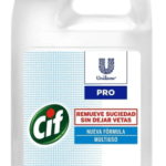 LIMPIADOR MULTIUSO Y VIDRIOS CIF – X 5L