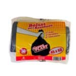 BOLSAS GREEN PLAST ECO NEGRA 45X60 X 30 UNI - "PROMO" - BULTO: 30 PAQUETES. 