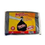 BOLSAS GREEN PLAST ECO NEGRA 50X70 X 10 UNI - BULTO: 90 PAQUETES. 