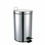 CESTO ACERO INOXIDABLE CON PEDAL 20LTS