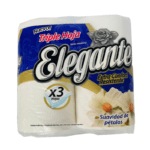 ELEGANTE PAPEL HIGIÉNICO TRIPLE HOJA 40 UNI  X 20 METROS -(955)