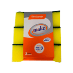 ESPONJA ECONÓMICA PACK X 3 UNIDADES MAKE