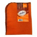 FRANELA NARANJA MAKE 40X50 CM