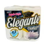 ELEGANTE PAPEL HIGIÉNICO TRIPLE HOJA 24 UNI  X 30 METROS -(950)