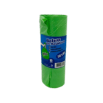 BOLSA GREEN PLAST EN ROLLO 50x65 VERDE x 10  - BULTO: 35 PAQUETES