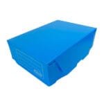 CAJA DE ARCHIVO PLANA LEGAJO AZUL