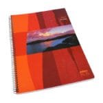 CUADERNO AMERICA NOS ESPIR. RAYADO 80 H 29X21