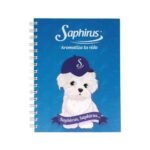 CUADERNO SAPHIRUS PERRITO ROCIO