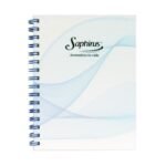 CUADERNO SAPHIRUS ONDAS AZUL