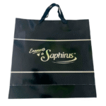 BOLSA SAPHIRUS CARTON COLOR NEGRO