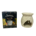 HORNILLO CERÁMICA SAPHIRUS CHICO  9 CM - MARFIL