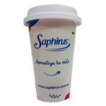 VASO TÉRMICO SAPHIRUS BLANCO -  300 ML