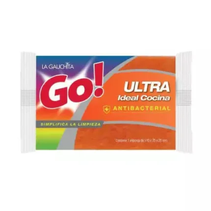 ESPONJA GO ULTRA COCINAS ANTIBACTERIAL - LA GAUCHITA
