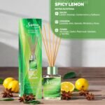 MINI DIFUSOR AROMATICO SPICY LEMON  60ML SAPHIRUS