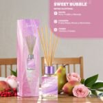 MINI DIFUSOR AROMATICO SWEET BUBBLE 60ML SAPHIRUS