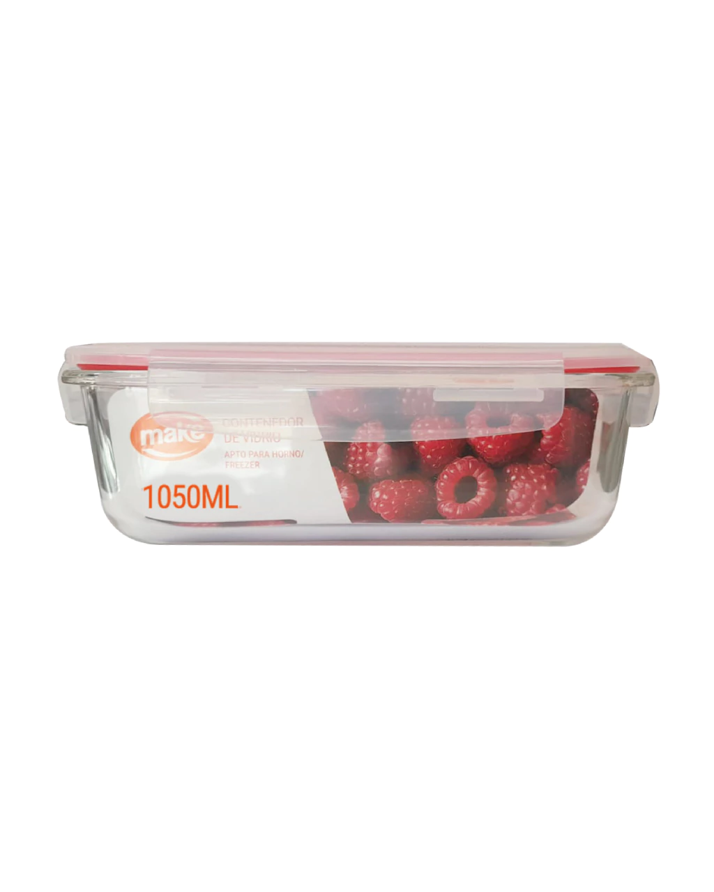 CONTE MAKE 1050 CONTENEDOR VIDRIO RECTANGULAR MAKE 1050ML - Imagen 1