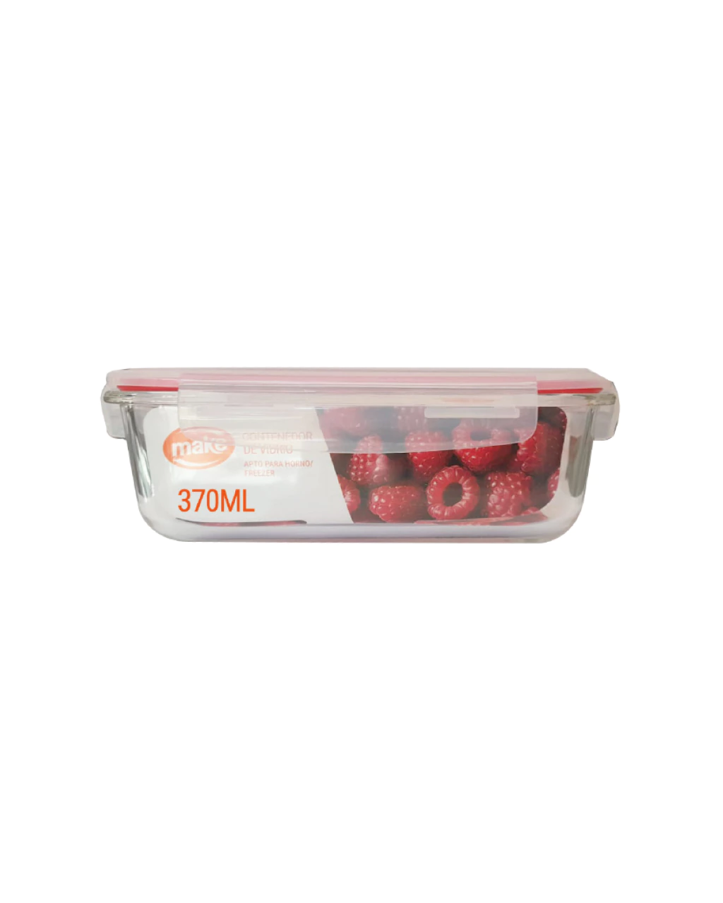 CONTE MAKE 370 CONTENEDOR VIDRIO RECTANGULAR MAKE 370ML - Imagen 1