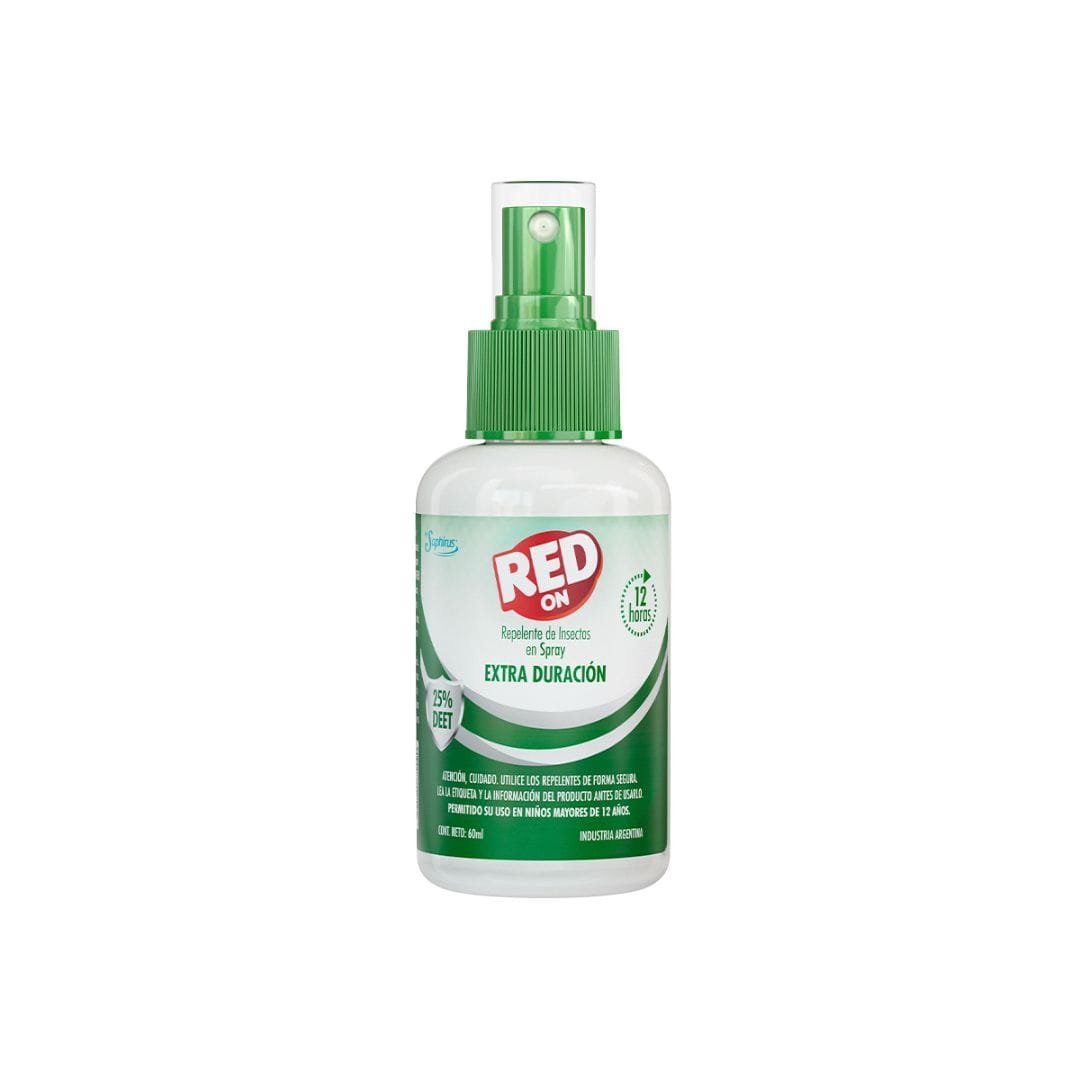 20241210-repelente-pet60ml-Deet-25-post-saphirus-red-on.jpg REPELENTE SPRAY 60 ML - RED ON - VERDE (BY SAPHIRUS) / PROMO 2X1 - Imagen 1
