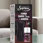COMBO EQUIPO DECO NEGRO CON AEROSOL PAULA