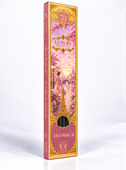 SAHUMERIO LUXURY SLIM FRANCES PURA RAIZ LIFE IN PETALS