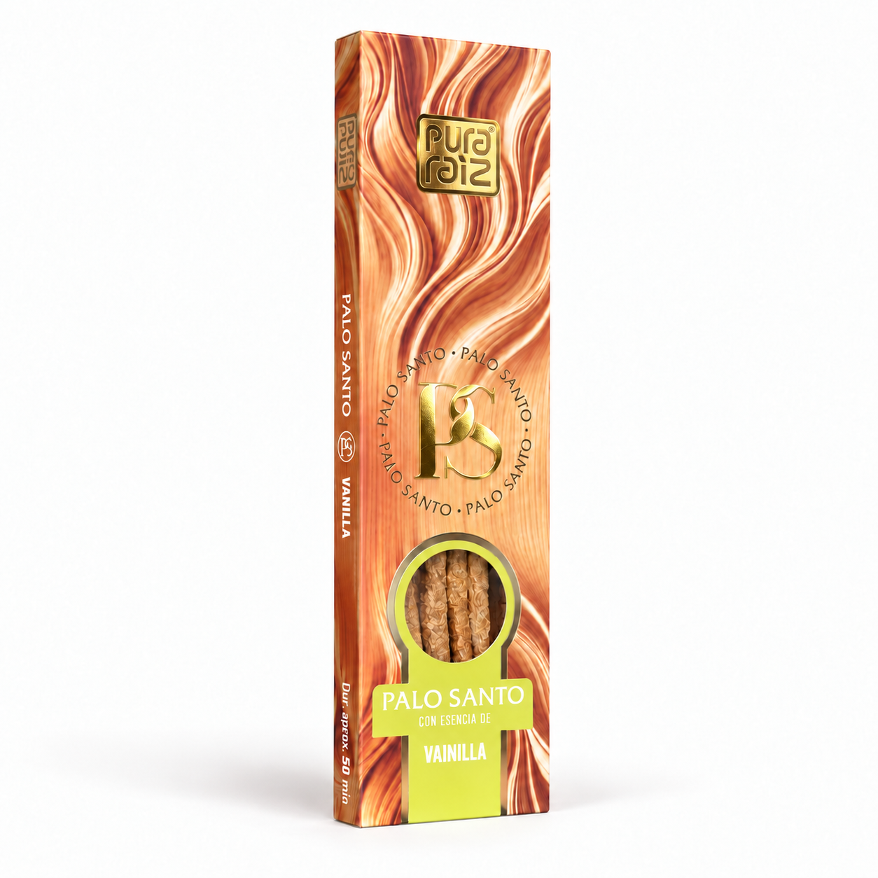 Vainilla.png SAHUMERIO PALO SANTO PURA RAIZ PASION VAINILLA - Imagen 1