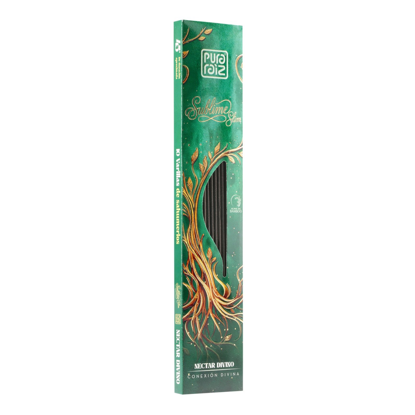 sublime-slim-NECTAR-DIVINO.jpg SAHUMERIO SUBLIME SLIM PURA RAIZ NECTAR DIVINO - Imagen 1
