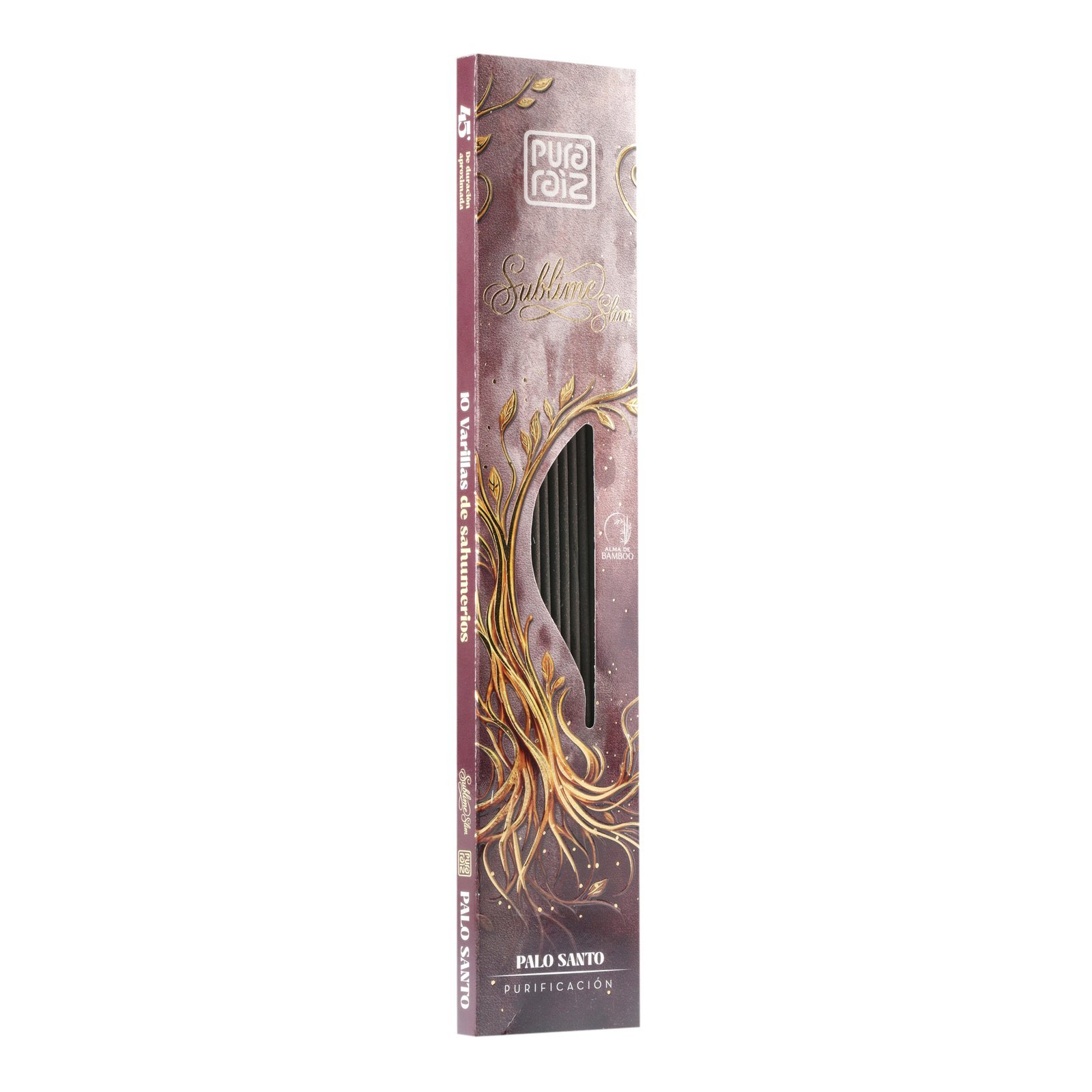 sublime-slim-PALO-SANTO.jpg SAHUMERIO SUBLIME SLIM PURA RAIZ PALO SANTO - Imagen 1